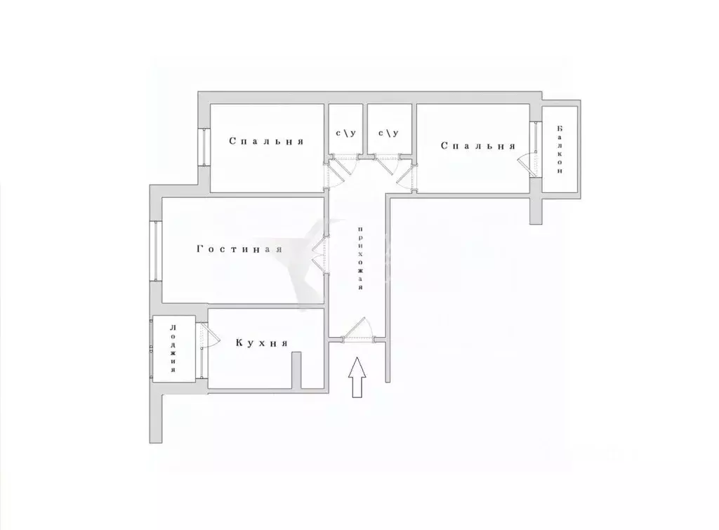 3-к кв. Приморский край, Находка Спортивная ул., 18 (65.0 м) - Фото 1