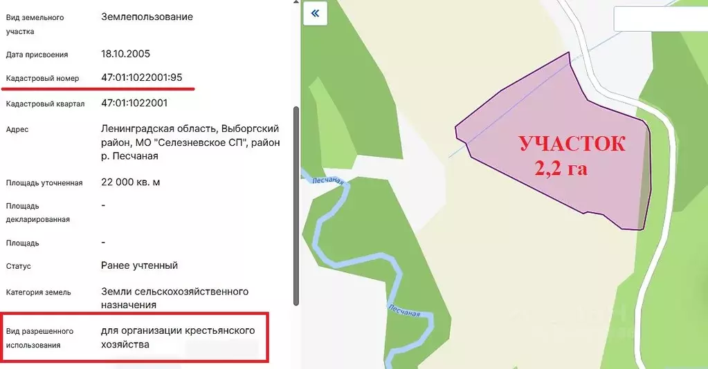 Участок в Ленинградская область, Выборгский район, Селезневское с/пос, ... - Фото 2