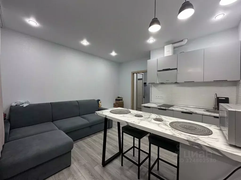 Студия Краснодарский край, Краснодар ул. Красных Партизан, 1/4к9 (21.1 ... - Фото 2