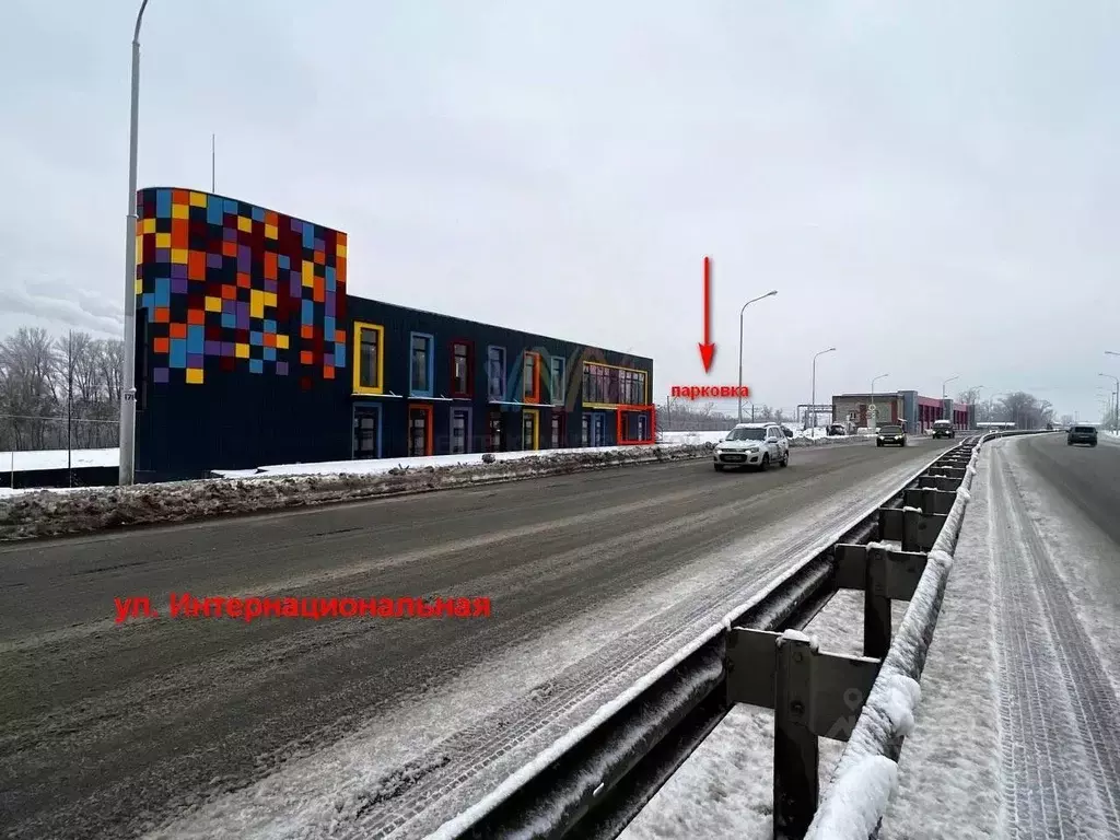 Помещение свободного назначения в Башкортостан, Уфа Интернациональная ... - Фото 1