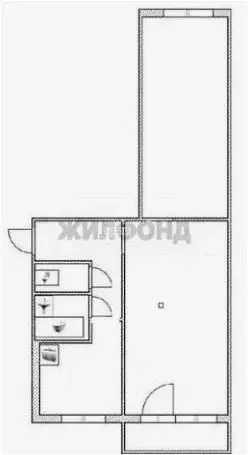 2-к кв. Алтайский край, Барнаул ул. Юрина, 224 (44.4 м) - Фото 1