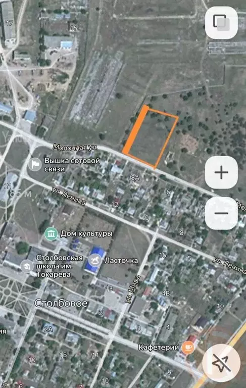Участок в Крым, Сакский район, с. Столбовое ул. Молочная, 28 (25.0 ... - Фото 1