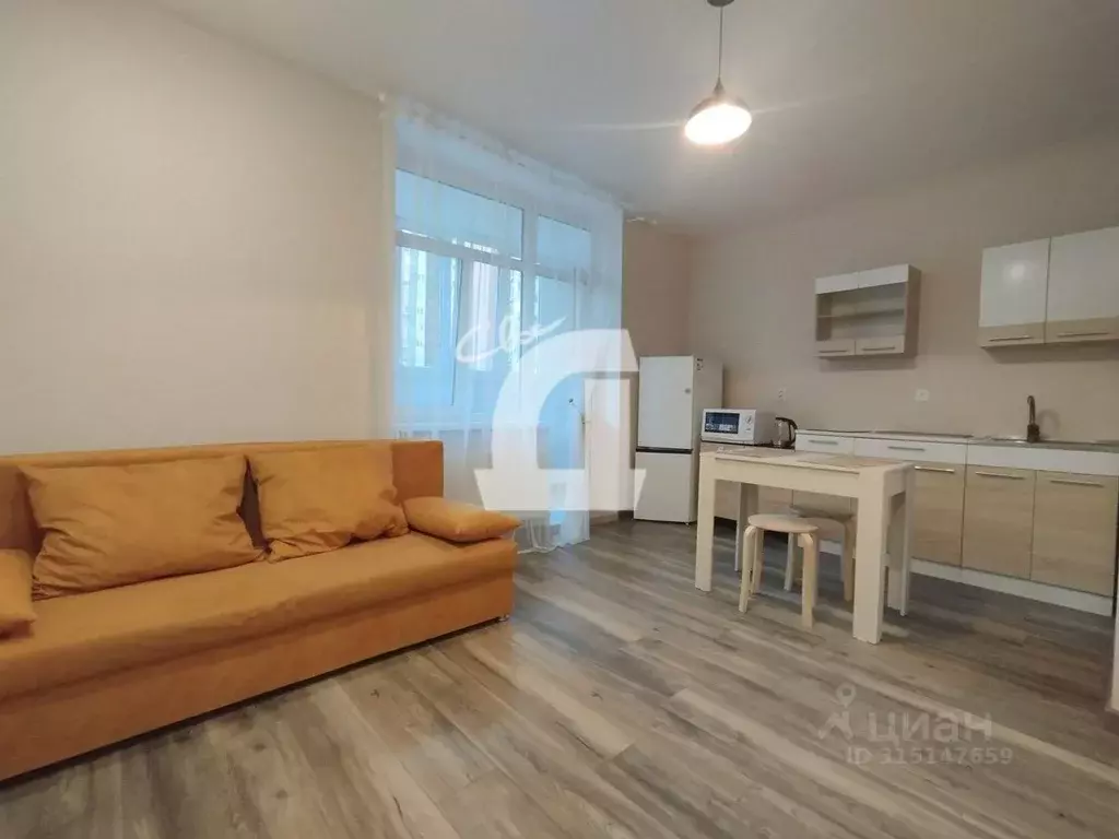 Студия Краснодарский край, Краснодар ул. Боспорская, 8 (32.0 м) - Фото 1