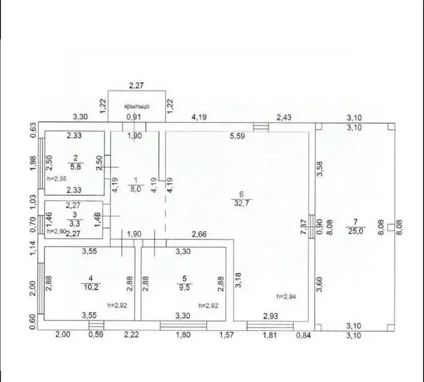 Дом в Московская область, Серпухов городской округ, Гавшино-1 тер. 64А ... - Фото 2