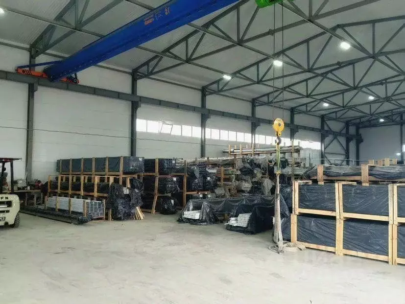 Склад в Краснодарский край, Динской район, Южно-Кубанское с/пос, пос. ... - Фото 1