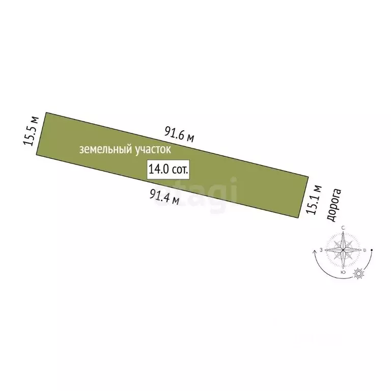 Участок в Башкортостан, Стерлитамакский район, Наумовский сельсовет, ... - Фото 2