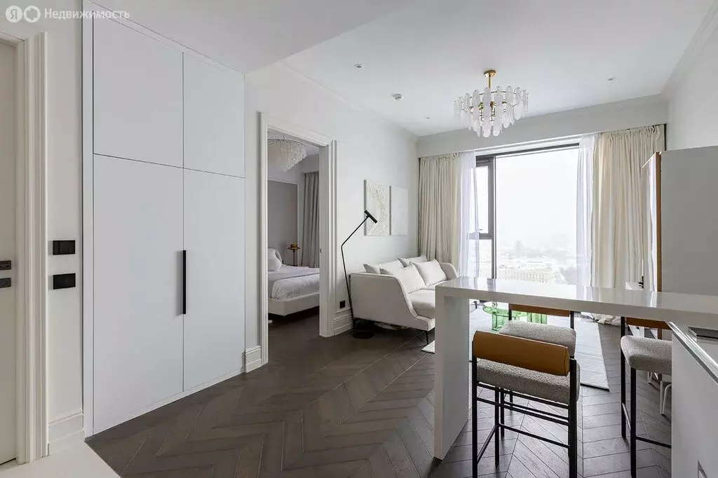 2-комнатная квартира: Москва, Поклонная улица, 9 (50 м) - Фото 1