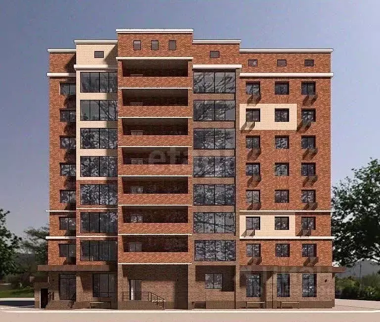 2-к кв. Калмыкия, Элиста 9-й мкр, 8 (70.47 м) - Фото 1
