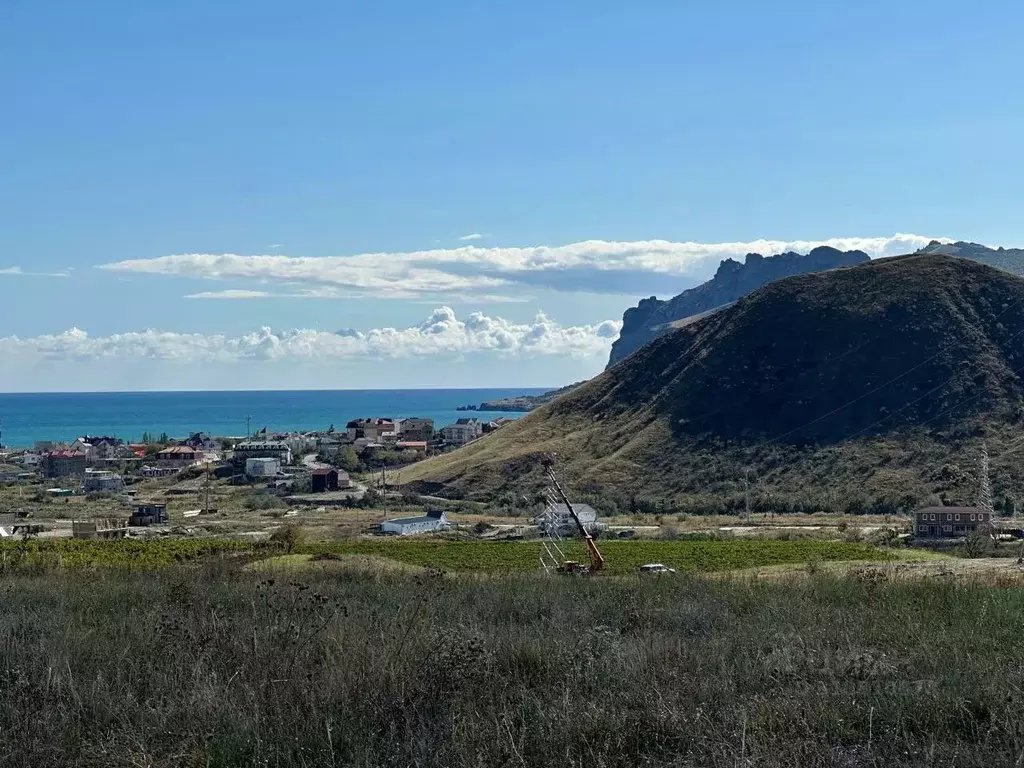 Участок в Крым, Феодосия муниципальный округ, Коктебель пгт ул. ... - Фото 0