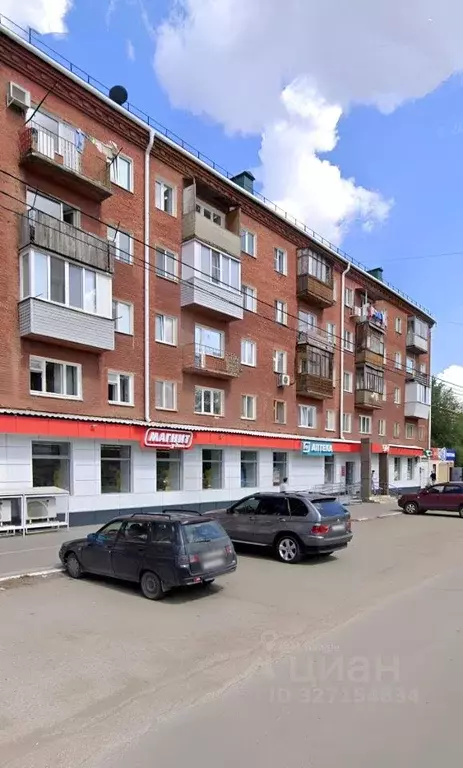 1-к кв. Омская область, Омск ул. Ермолаева, 1 (30.4 м) - Фото 1