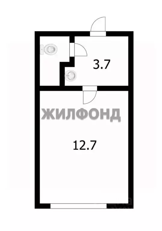 Комната Новосибирская область, Новосибирск Планировочная ул., 18/2 ... - Фото 0