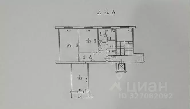 Комната Санкт-Петербург ул. Отважных, 3 - Фото 1