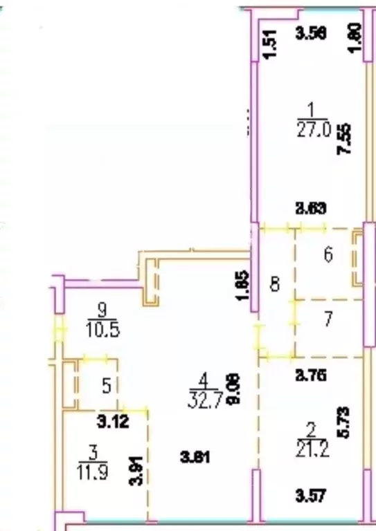 4-к кв. Москва Кочновский проезд, 4к2 (121.0 м) - Фото 2