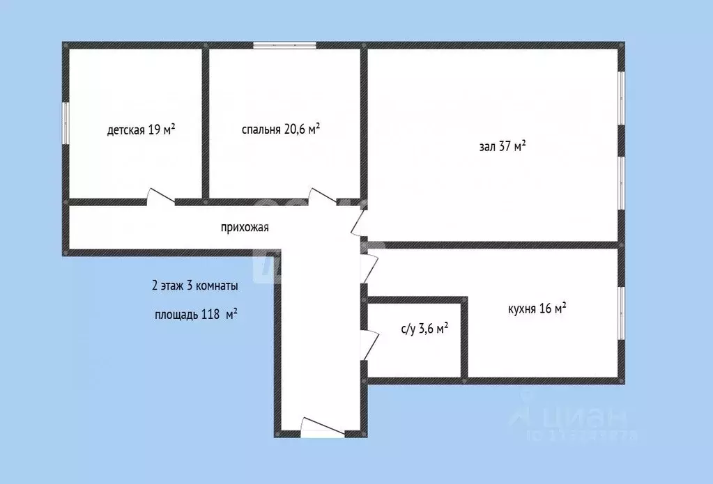 3-к кв. Дагестан, Махачкала ул. Лаптиева, 27А (118.0 м) - Фото 2