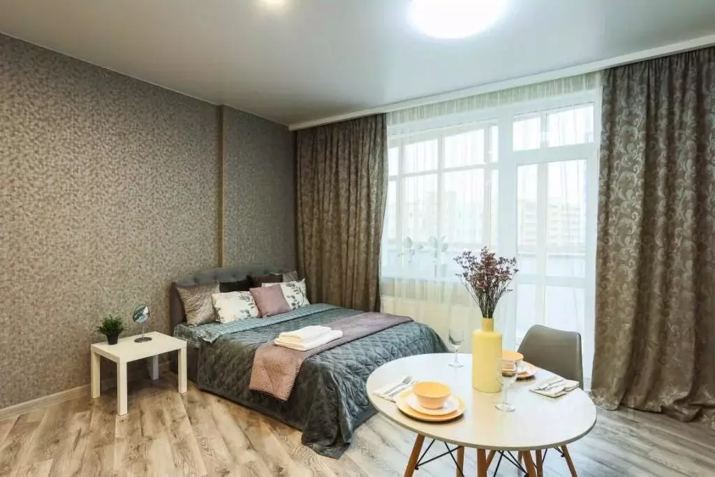 1-к кв. Татарстан, Казань Чистопольская ул., 86/10 (35.0 м) - Фото 1