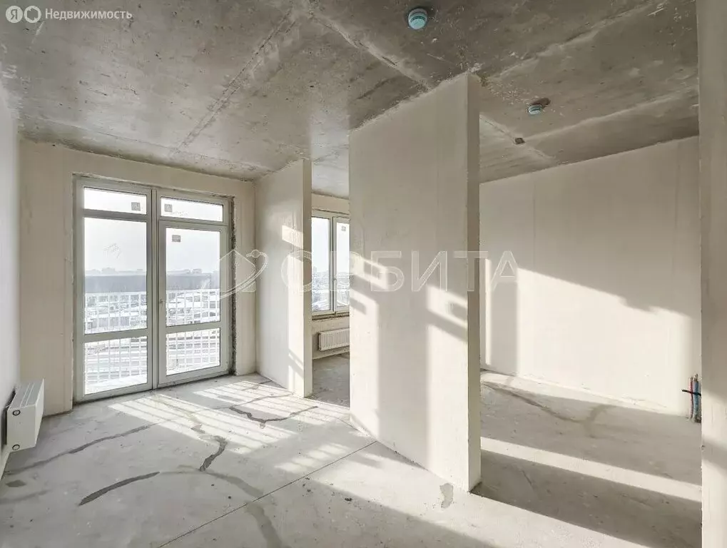 1-комнатная квартира: Тюмень, микрорайон Тарманы, улица Малышева, 31к1 ... - Фото 2