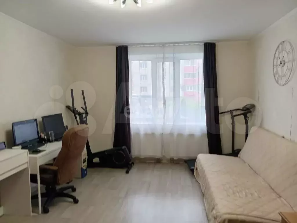 1-к. квартира, 39,9 м, 1/17 эт. - Фото 1