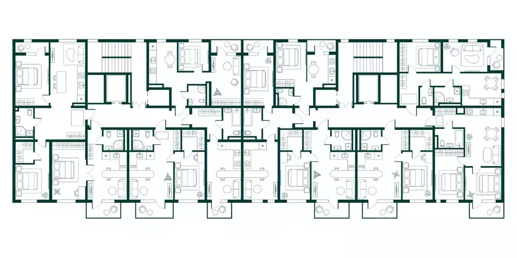 2-к кв. Дагестан, Дербент Новая История жилой комплекс (47.19 м) - Фото 2
