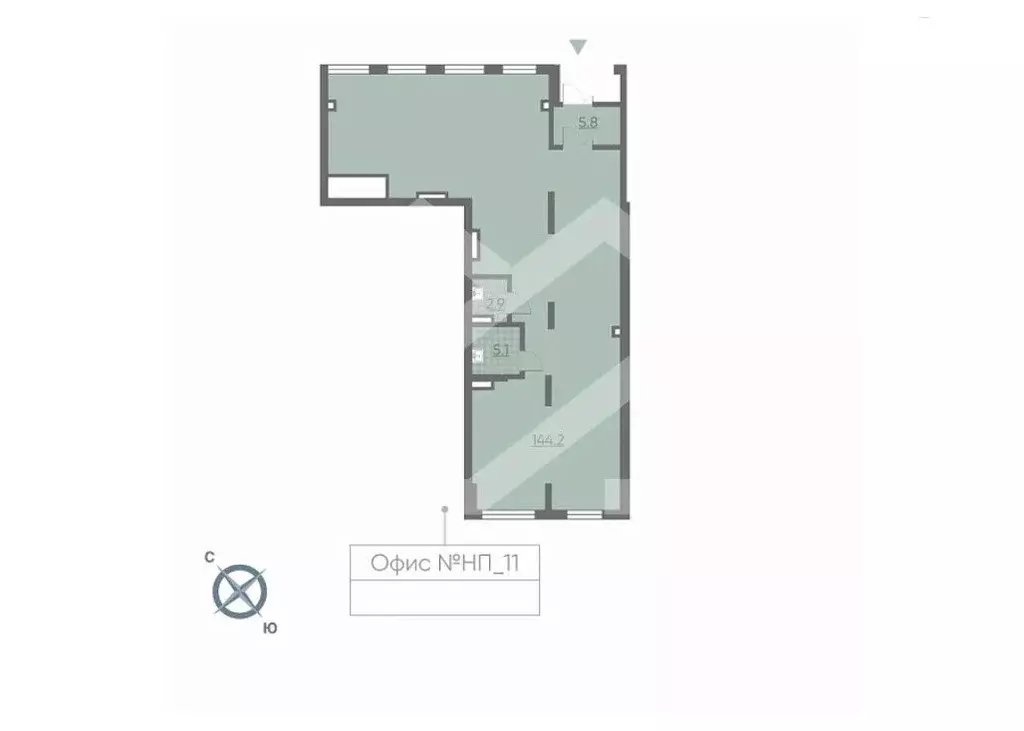 Помещение свободного назначения в Москва Производственная ул., 4А (155 ... - Фото 2