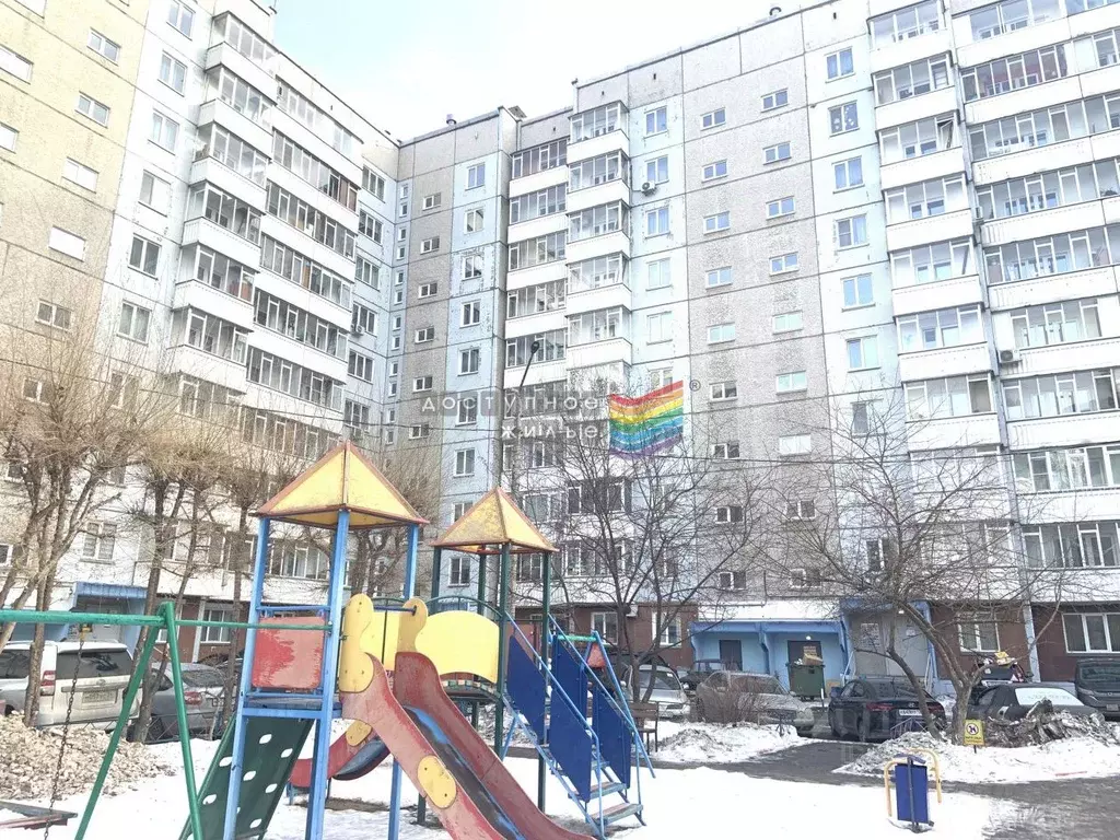 2-к кв. Красноярский край, Красноярск Взлетка мкр, ул. Батурина, 5А ... - Фото 1