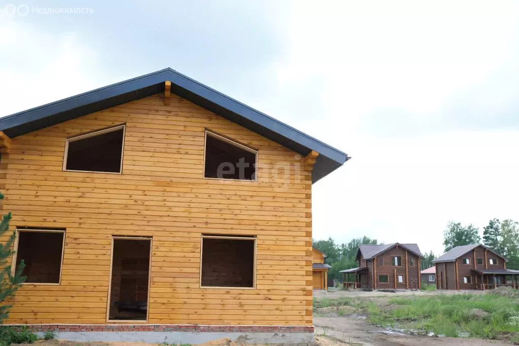 Дом в Томский район, ДНП Слобода Вольная, Купеческая улица (130 м) - Фото 1