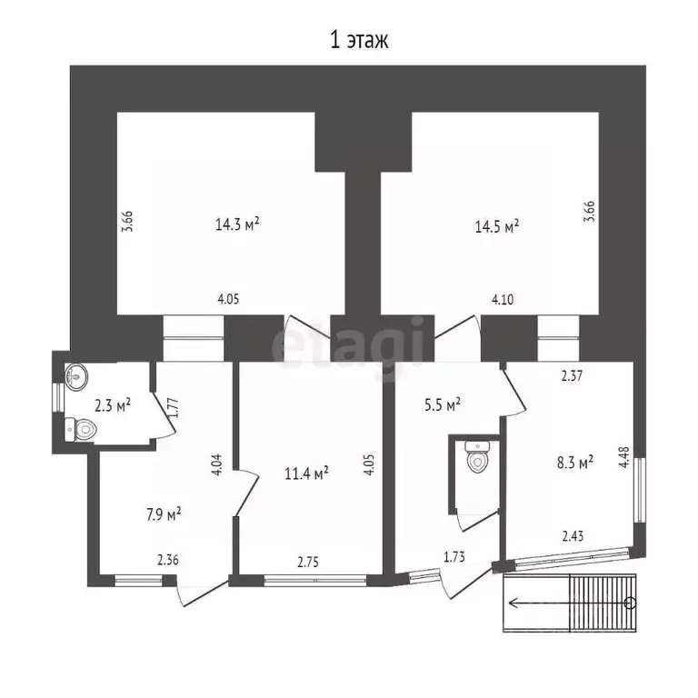 Дом в Крым, Ялта муниципальный округ, Кореиз пгт ул. Южная (157 м) - Фото 2