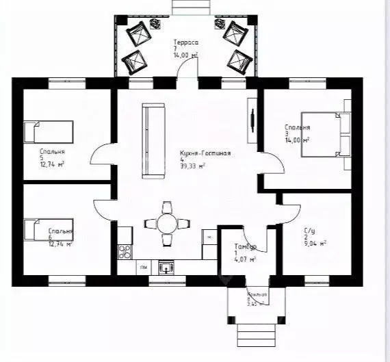 Коттедж в Липецкая область, Липецкий муниципальный округ, с. Частая ... - Фото 2