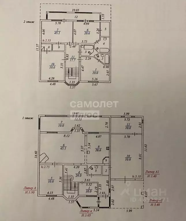 Коттедж в Ханты-Мансийский АО, Сургут Таежная ул. (343 м) - Фото 2