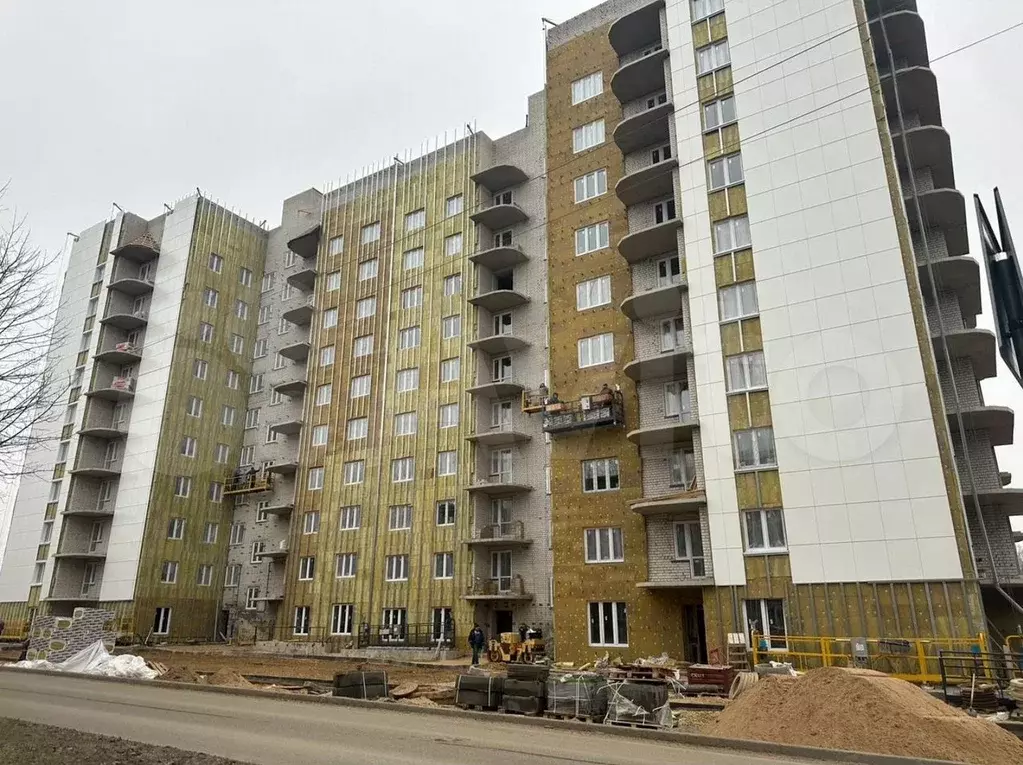1-к. квартира, 52 м, 2/10 эт. - Фото 1