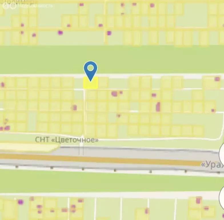 Участок в Нежинский сельсовет, СНТ Цветочное, Лесная улица (6 м) - Фото 2