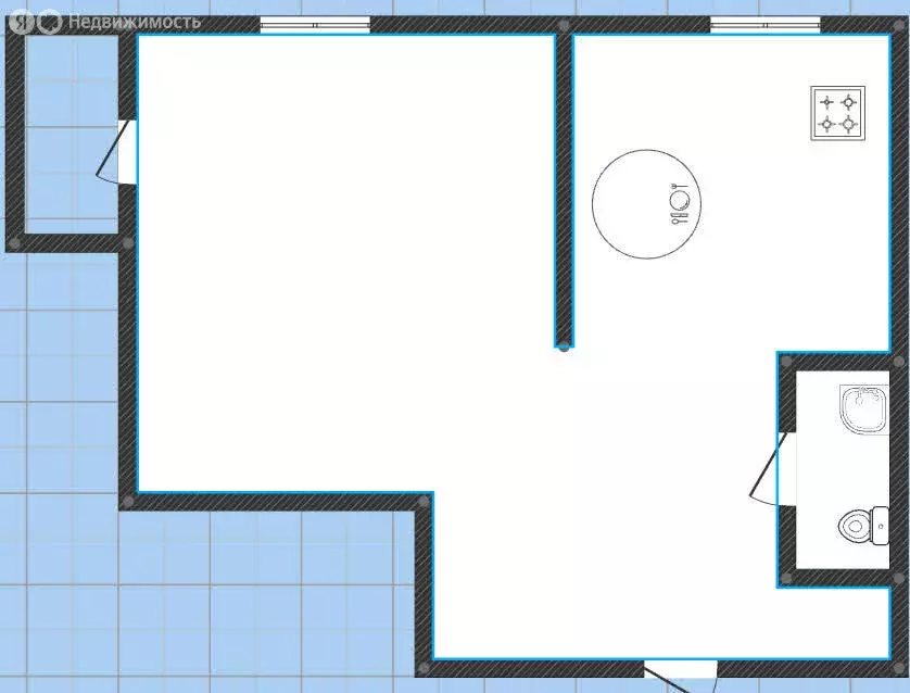 1-комнатная квартира: Ангарск, 11-й микрорайон, 18 (30 м) - Фото 1