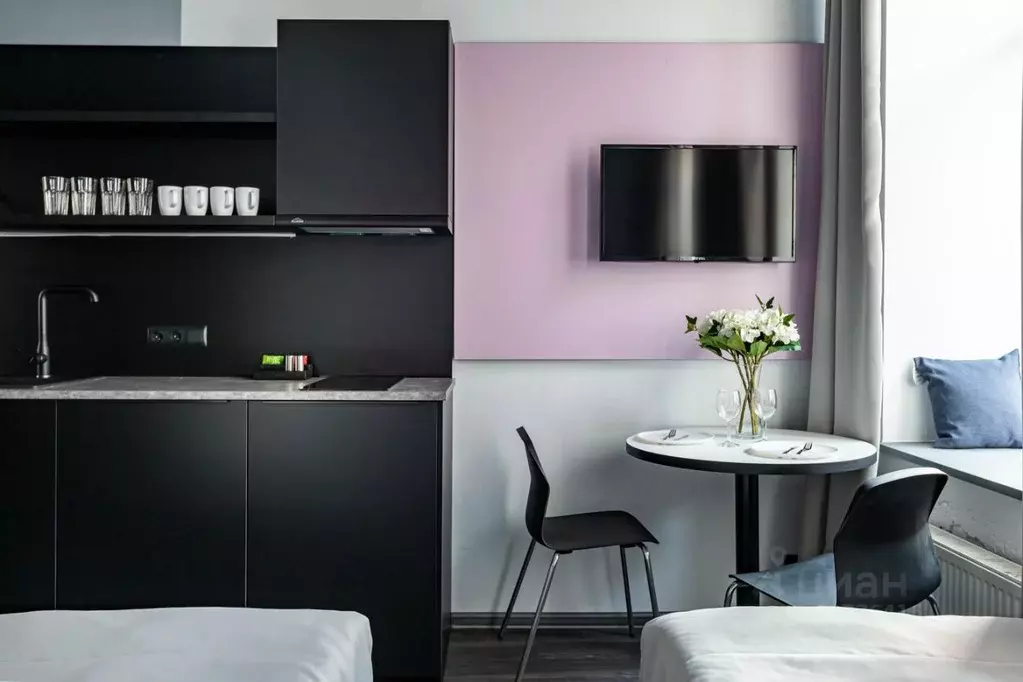 Студия Санкт-Петербург Лермонтовский просп., 50 (18.3 м) - Фото 1