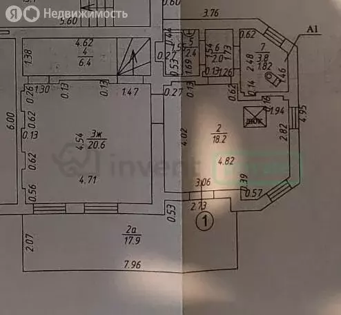 3-комнатная квартира: Зеленоградск, Окружная улица, 8 (101.2 м) - Фото 1