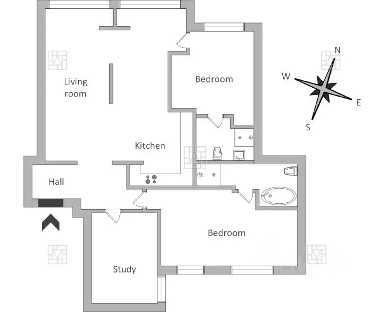 4-к кв. Москва Большой Патриарший пер., 8С1 (120.0 м) - Фото 2