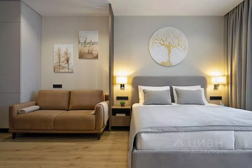 1-к кв. Калининградская область, Светлогорск бул. Морской, 21 (47.0 м) - Фото 2