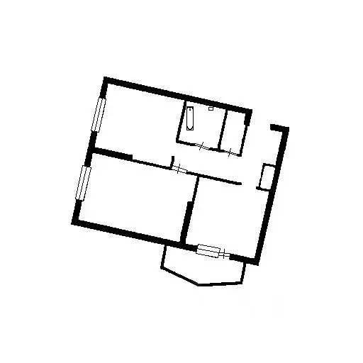 2-к кв. Санкт-Петербург ул. Среднерогатская, 20 (60.5 м) - Фото 1