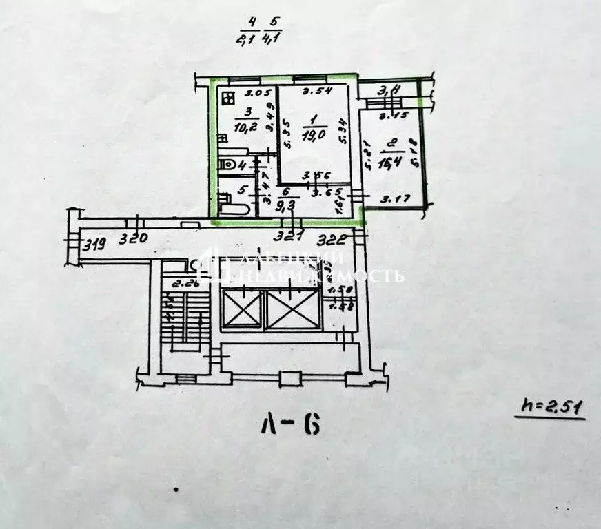 2-к кв. Санкт-Петербург Комендантский просп., 34к1 (61.1 м) - Фото 2