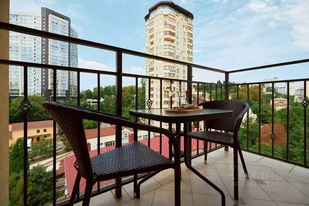 1-к кв. Краснодарский край, Сочи Новый Сочи мкр, ул. Цюрупы, 4Б (52.0 ... - Фото 1