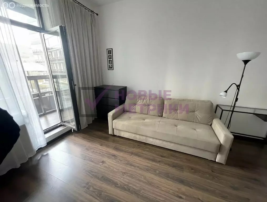 Квартира-студия: Санкт-Петербург, улица Александра Матросова, 1 (30 м) - Фото 2