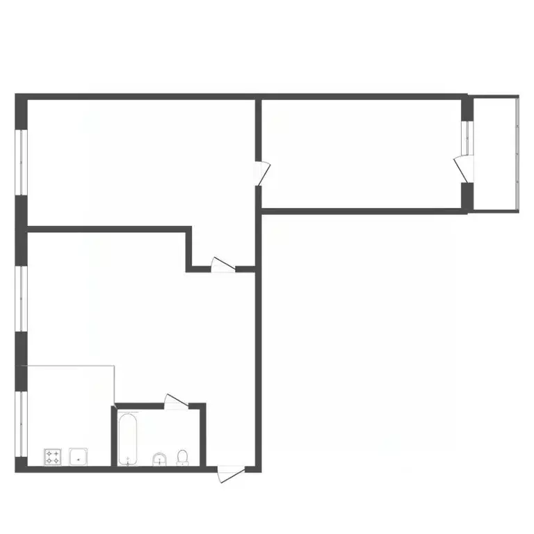 3-к кв. Тюменская область, Тюмень ул. Республики, 164 (55.3 м) - Фото 2