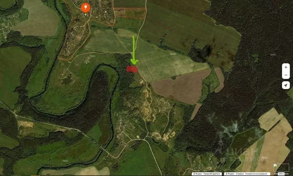 Участок в Калужская область, Боровский муниципальный округ  (10.0 ... - Фото 1