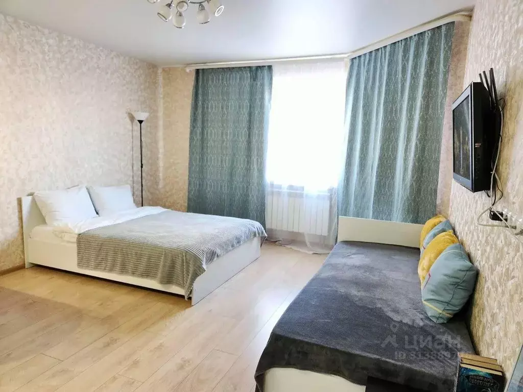 1-к кв. Московская область, Домодедово Южный мкр, ул. Курыжова, 30 ... - Фото 0