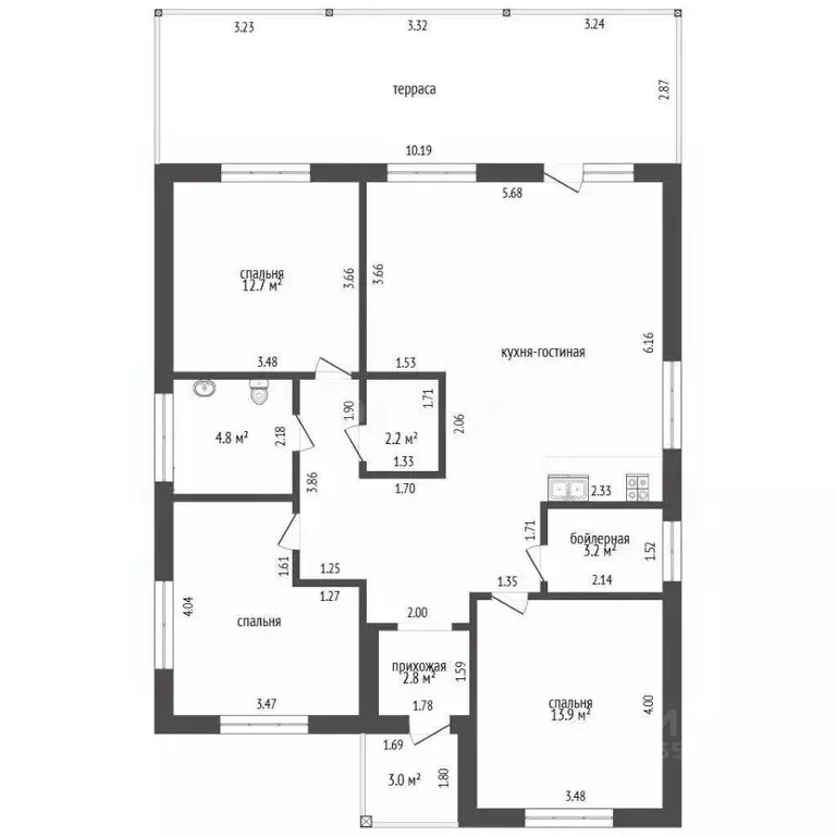 Дом в Московская область, Красногорск городской округ, д. Нефедьево ... - Фото 1