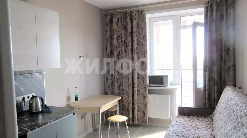 1-к кв. Новосибирская область, Новосибирск ул. Дуси Ковальчук, 238 ... - Фото 1