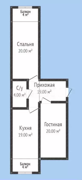 2-к. квартира, 93 м, 7/16 эт. - Фото 0