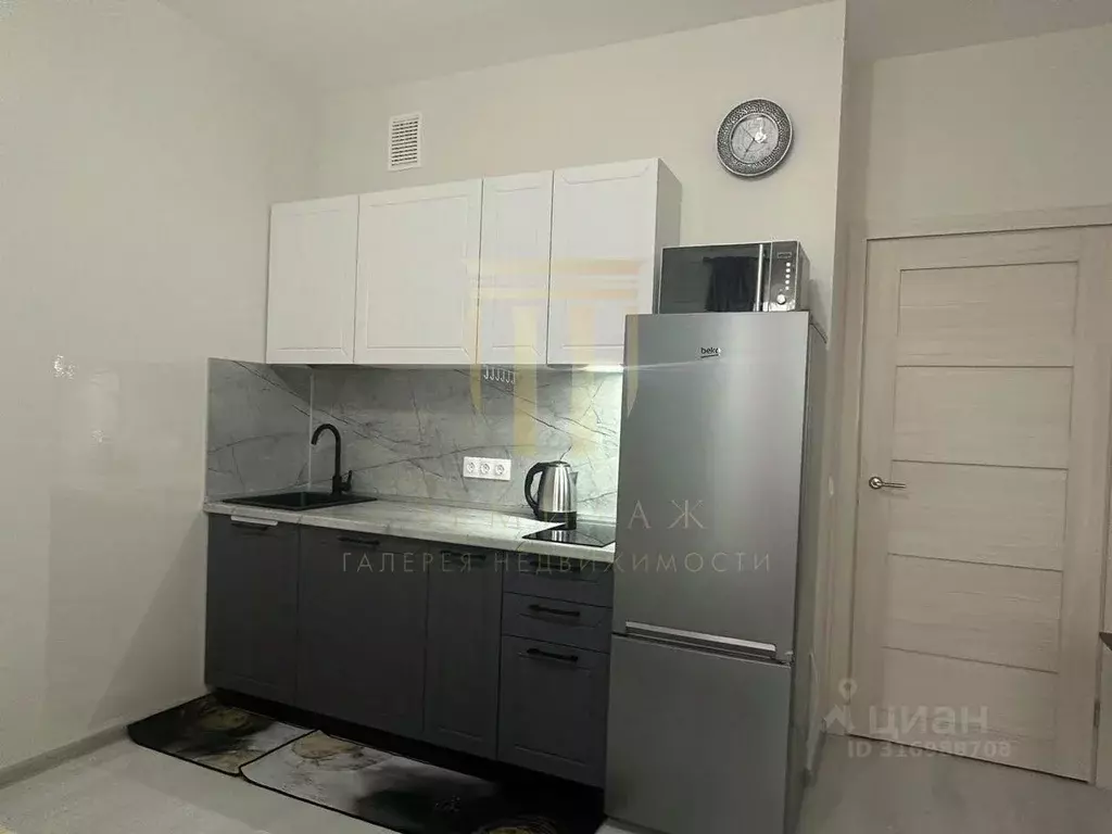 Студия Санкт-Петербург ул. Верхне-Каменская, 11к1 (24.0 м) - Фото 1
