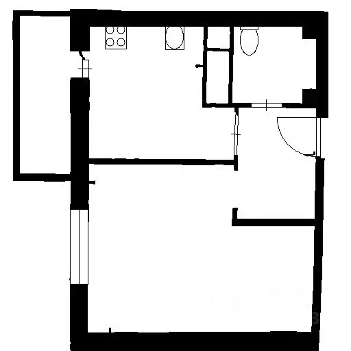 1-к кв. Татарстан, Казань просп. Победы, 139Ак2 (38.0 м) - Фото 2