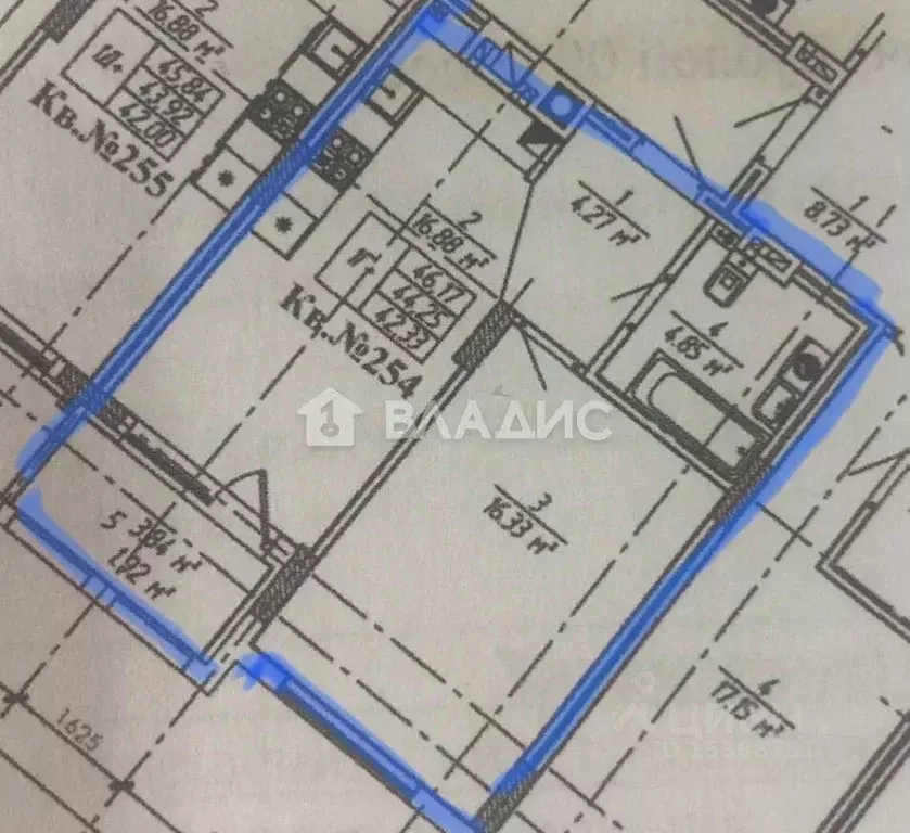 1-к кв. Калининградская область, Гурьевский муниципальный округ, пос. ... - Фото 2