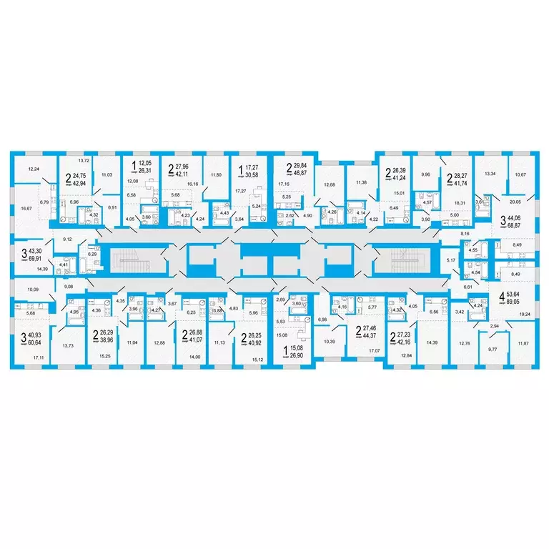 2-к кв. Башкортостан, Уфа Революционная ул., 98/4 (69.91 м) - Фото 2
