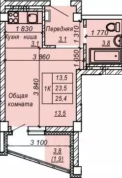 1-к кв. новосибирская область, новосибирск затулинский жилмассив, ул. . - Фото 0